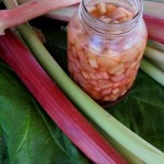 pickled rhubarb