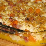 orange rice and squash casserole